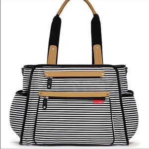 Skip Hop Grand Central Take It All Diaper Bag + Pacifier Carrier